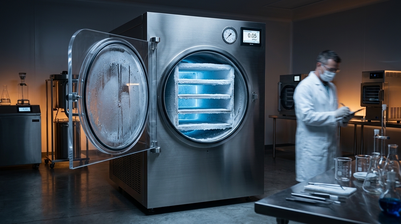Sub-Zero Freeze Drying Cleanroom Lab